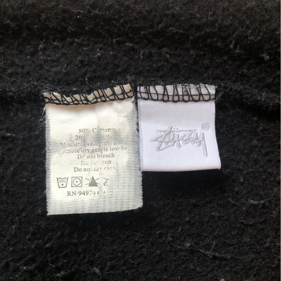 Stüssy world tour crew neck sweater size S - Picture 5 of 7